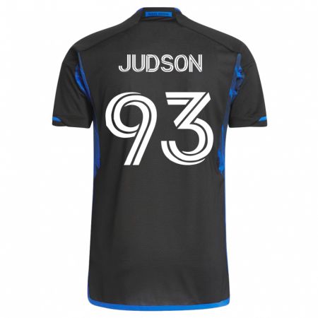 Kandiny Damen Judson #93 Blau Schwarz Heimtrikot Trikot 2023/24 T-Shirt