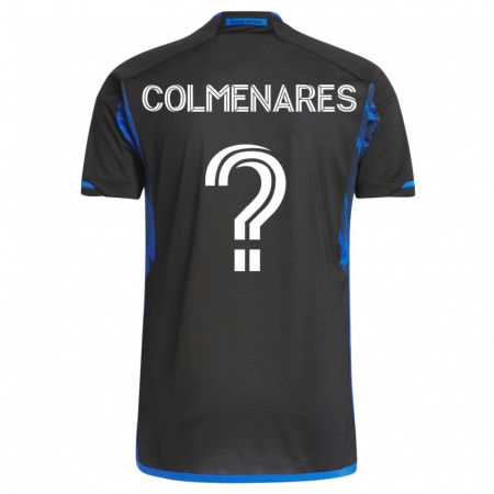 Kandiny Damen Mateo Colmenares #0 Blau Schwarz Heimtrikot Trikot 2023/24 T-Shirt