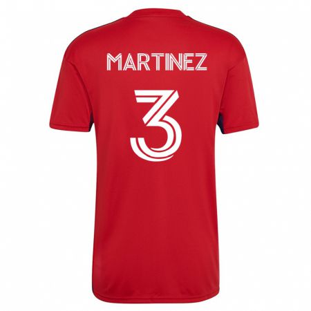 Kandiny Damen José Antonio Martínez #3 Rot Heimtrikot Trikot 2023/24 T-Shirt