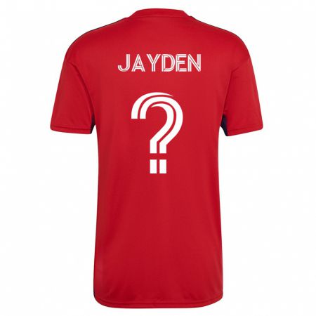 Kandiny Damen Rus Jayden #0 Rot Heimtrikot Trikot 2023/24 T-Shirt