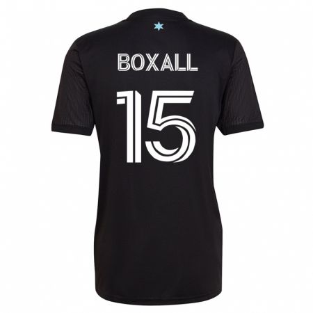 Kandiny Damen Michael Boxall #15 Schwarz Heimtrikot Trikot 2023/24 T-Shirt