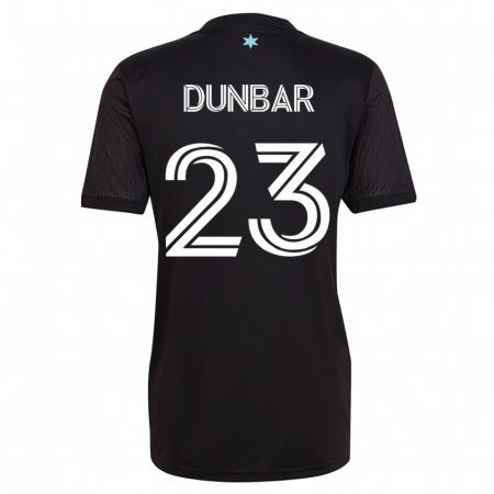 Kandiny Damen Cameron Dunbar #23 Schwarz Heimtrikot Trikot 2023/24 T-Shirt