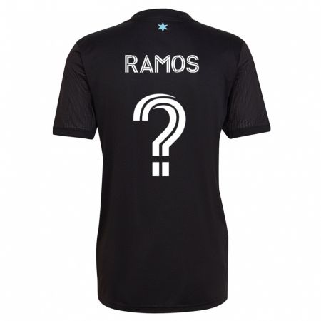 Kandiny Damen Jason Ramos #0 Schwarz Heimtrikot Trikot 2023/24 T-Shirt