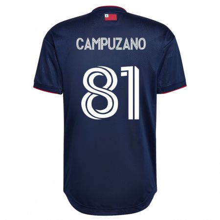 Kandiny Damen Nico Campuzano #81 Marine Heimtrikot Trikot 2023/24 T-Shirt