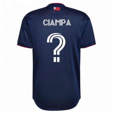 Kandiny Damen Giuseppe Ciampa #0 Marine Heimtrikot Trikot 2023/24 T-Shirt