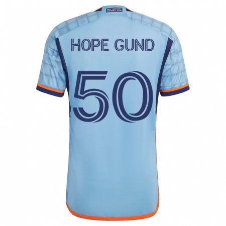 Kandiny Damen Kofi Hope-Gund #50 Blau Heimtrikot Trikot 2023/24 T-Shirt