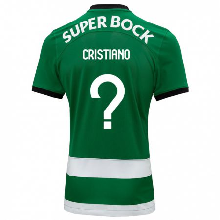 Kandiny Damen José Cristiano #0 Grün Heimtrikot Trikot 2023/24 T-Shirt