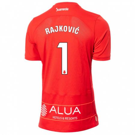 Kandiny Damen Predrag Rajkovic #1 Rot Heimtrikot Trikot 2023/24 T-Shirt