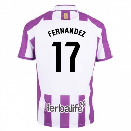 Kandiny Damen Dani Fernández #17 Lila Heimtrikot Trikot 2023/24 T-Shirt