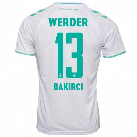 Kandiny Damen Yunus Bakirci #13 Weiß Auswärtstrikot Trikot 2023/24 T-Shirt