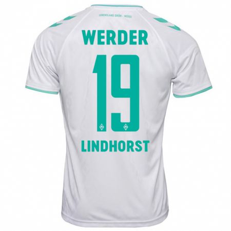 Kandiny Damen Jerrit Lindhorst #19 Weiß Auswärtstrikot Trikot 2023/24 T-Shirt