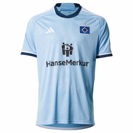 Kandiny Damen Juri Gottschalk #0 Blau Auswärtstrikot Trikot 2023/24 T-Shirt