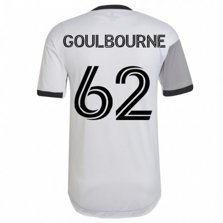 Kandiny Damen Rohan Goulbourne #62 Weiß Auswärtstrikot Trikot 2023/24 T-Shirt