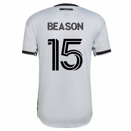 Kandiny Damen Tanner Beason #15 Weiß Auswärtstrikot Trikot 2023/24 T-Shirt