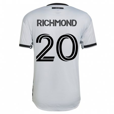 Kandiny Damen Will Richmond #20 Weiß Auswärtstrikot Trikot 2023/24 T-Shirt