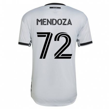 Kandiny Damen Edwyn Mendoza #72 Weiß Auswärtstrikot Trikot 2023/24 T-Shirt