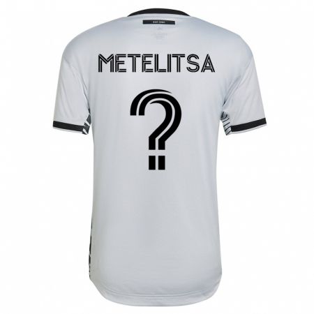 Kandiny Damen Christian Metelitsa #0 Weiß Auswärtstrikot Trikot 2023/24 T-Shirt