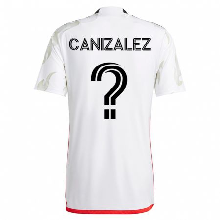 Kandiny Damen Henry Canizalez #0 Weiß Auswärtstrikot Trikot 2023/24 T-Shirt