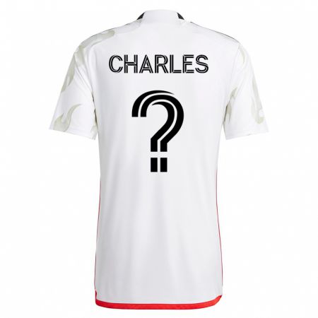 Kandiny Damen Ian Charles #0 Weiß Auswärtstrikot Trikot 2023/24 T-Shirt