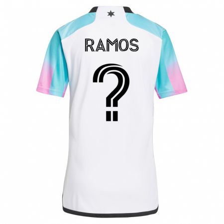 Kandiny Damen Jason Ramos #0 Weiß Auswärtstrikot Trikot 2023/24 T-Shirt