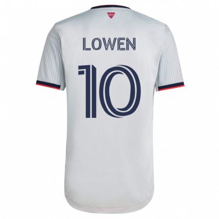 Kandiny Damen Eduard Löwen #10 Weiß Auswärtstrikot Trikot 2023/24 T-Shirt
