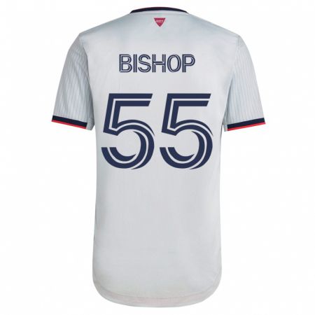 Kandiny Damen Nick Bishop #55 Weiß Auswärtstrikot Trikot 2023/24 T-Shirt