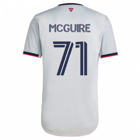 Kandiny Damen Nolan Mcguire #71 Weiß Auswärtstrikot Trikot 2023/24 T-Shirt