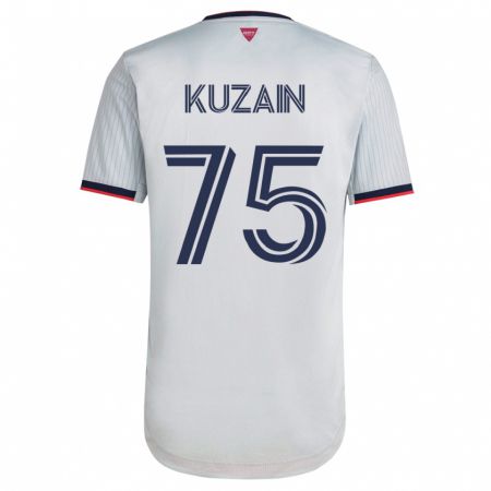 Kandiny Damen Wan Kuzain #75 Weiß Auswärtstrikot Trikot 2023/24 T-Shirt