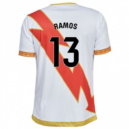 Kandiny Kinder Mario Ramos #13 Weiß Heimtrikot Trikot 2023/24 T-Shirt