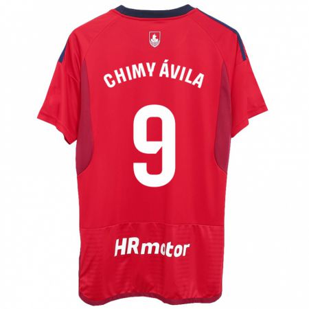 Kandiny Kinder Chimy Ávila #9 Rot Heimtrikot Trikot 2023/24 T-Shirt