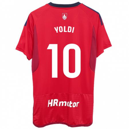 Kandiny Kinder Ander Yoldi #10 Rot Heimtrikot Trikot 2023/24 T-Shirt