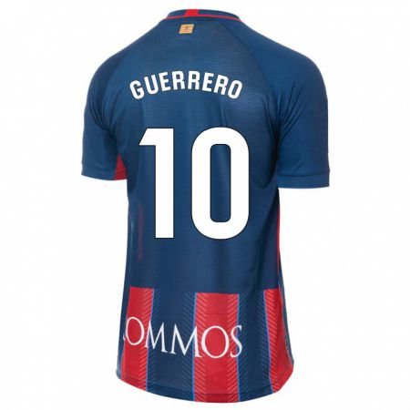 Kandiny Kinder Fernando Guerrero #10 Marine Heimtrikot Trikot 2023/24 T-Shirt