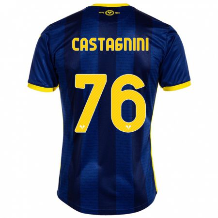 Kandiny Kinder Mirko Castagnini #76 Marine Heimtrikot Trikot 2023/24 T-Shirt