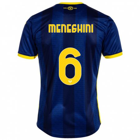 Kandiny Kinder Sofia Meneghini #6 Marine Heimtrikot Trikot 2023/24 T-Shirt