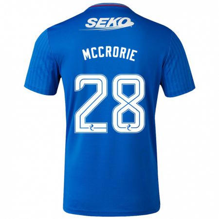 Kandiny Kinder Robby Mccrorie #28 Blau Heimtrikot Trikot 2023/24 T-Shirt