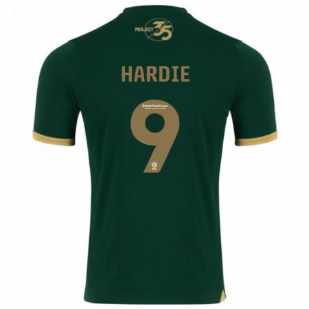 Kandiny Kinder Ryan Hardie #9 Grün Heimtrikot Trikot 2023/24 T-Shirt