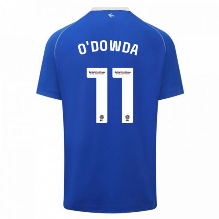 Kandiny Kinder Callum O'dowda #11 Blau Heimtrikot Trikot 2023/24 T-Shirt