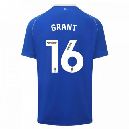 Kandiny Kinder Karlan Grant #16 Blau Heimtrikot Trikot 2023/24 T-Shirt