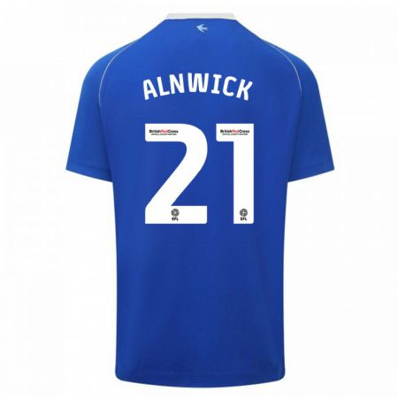 Kandiny Kinder Jak Alnwick #21 Blau Heimtrikot Trikot 2023/24 T-Shirt