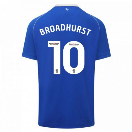 Kandiny Kinder Danielle Broadhurst #10 Blau Heimtrikot Trikot 2023/24 T-Shirt