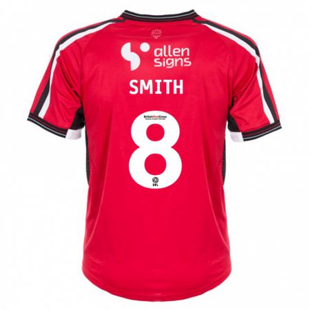 Kandiny Kinder Alistair Smith #8 Rot Heimtrikot Trikot 2023/24 T-Shirt