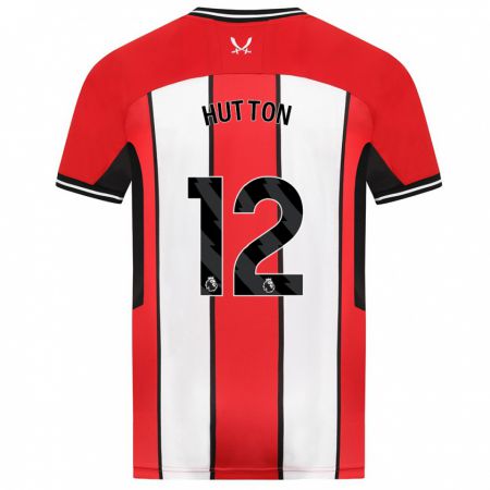 Kandiny Kinder Jodie Hutton #12 Rot Heimtrikot Trikot 2023/24 T-Shirt