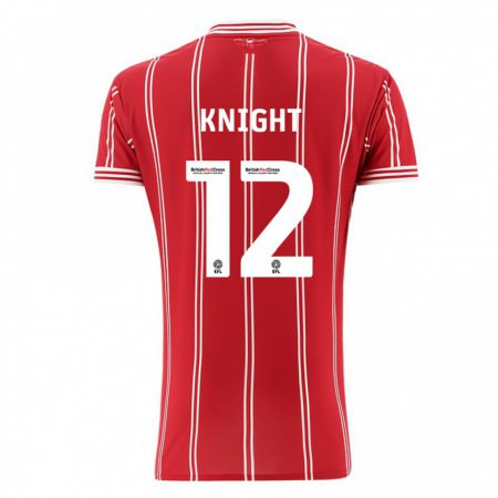 Kandiny Kinder Jason Knight #12 Rot Heimtrikot Trikot 2023/24 T-Shirt