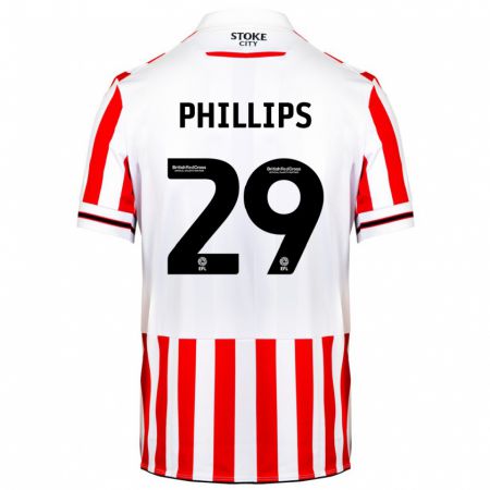 Kandiny Kinder D'margio Wright-Phillips #29 Rot-Weiss Heimtrikot Trikot 2023/24 T-Shirt