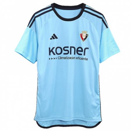 Kandiny Kinder María González Pont #11 Blau Auswärtstrikot Trikot 2023/24 T-Shirt