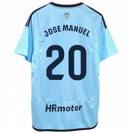 Kandiny Kinder José Manuel Arnáiz #20 Blau Auswärtstrikot Trikot 2023/24 T-Shirt