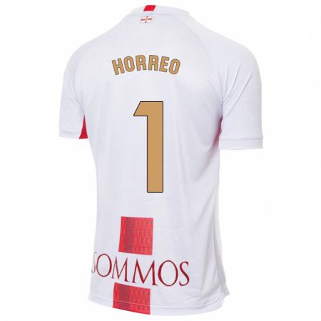 Kandiny Kinder Berto Hórreo #1 Weiß Auswärtstrikot Trikot 2023/24 T-Shirt