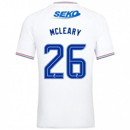 Kandiny Kinder Jodi Mcleary #26 Weiß Auswärtstrikot Trikot 2023/24 T-Shirt