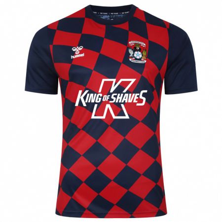 Kandiny Kinder Kai Andrews #54 Rote Marine Auswärtstrikot Trikot 2023/24 T-Shirt