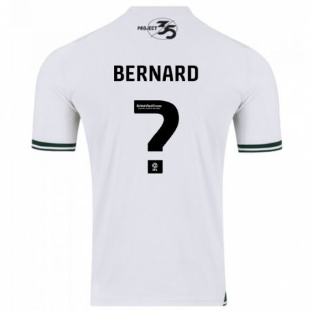 Kandiny Kinder Josh Bernard #0 Weiß Auswärtstrikot Trikot 2023/24 T-Shirt